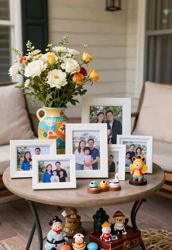 15 Colorful Patio Decorating Ideas That Pop Beautifully - 15. Personal Touches 1