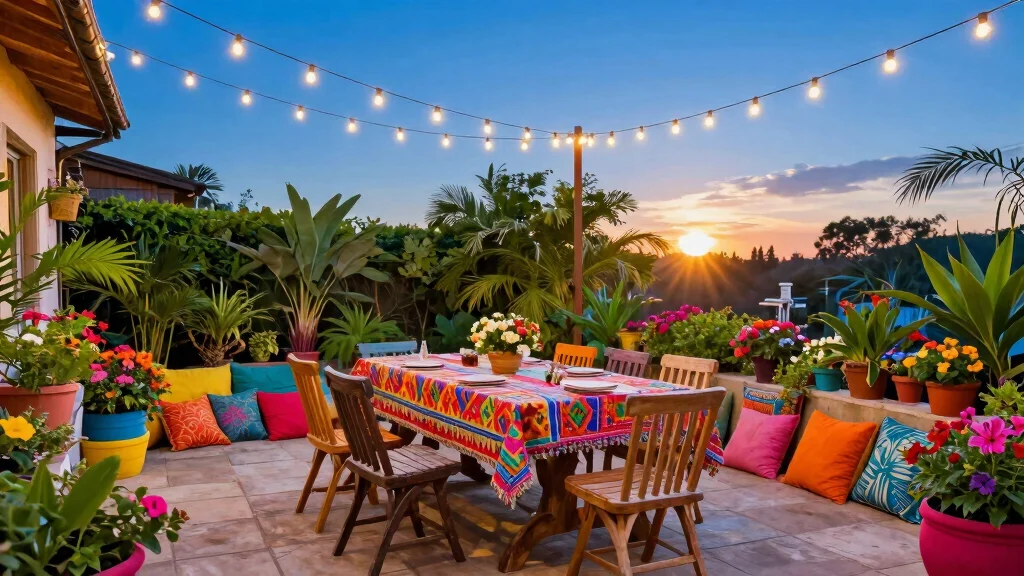 15 Colorful Patio Decorating Ideas That Pop Beautifully