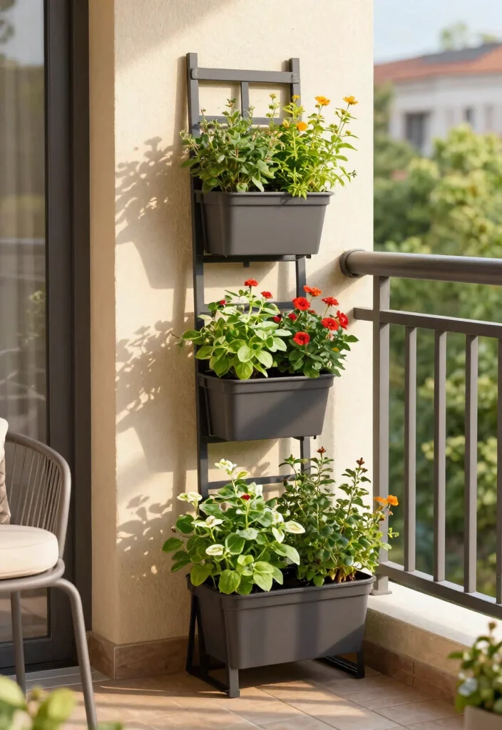 15 Modern Garden Trellis Ideas With Sleek Lines - 10. Vertical Planter Trellis Combo 1