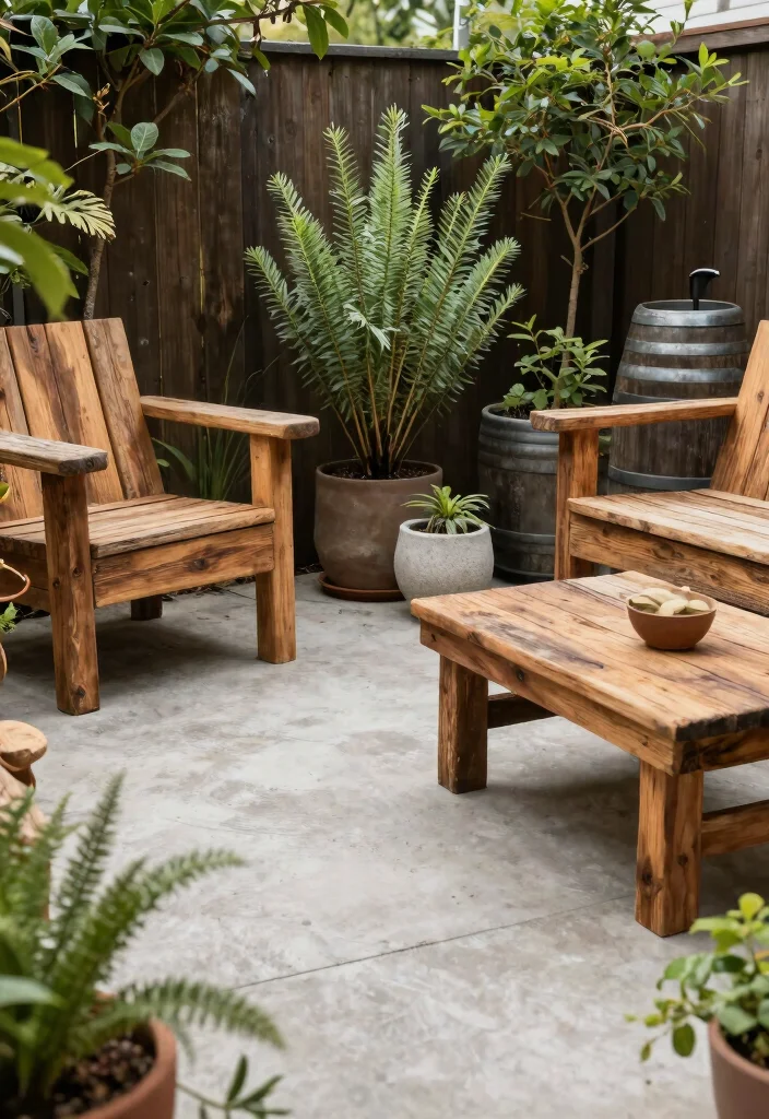 15 Small Concrete Patio Ideas That Feel Cozy & Modern 8 15 Small Concrete Patio Ideas That Feel Cozy & Modern - 8. Sustainable Concrete Ideas 1