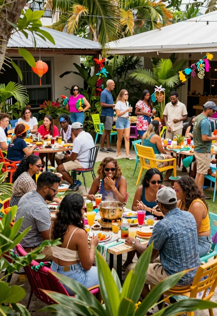 15 South Florida Landscape Ideas Front Yard With Tropical Vibes - 15. Community and Seasonal Events 1