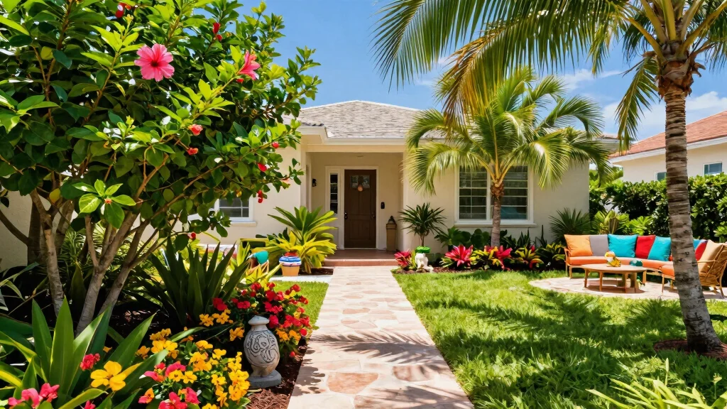 15 South Florida Landscape Ideas Front Yard With Tropical Vibes