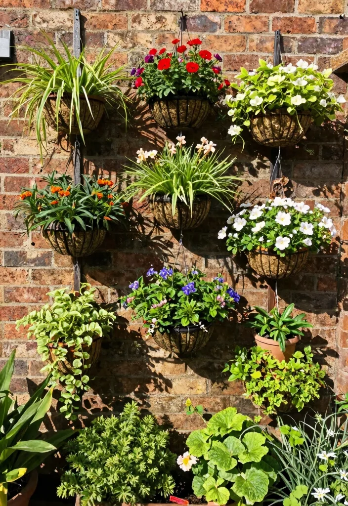 15 Victorian Terrace Garden Ideas With Classic Elegance - 3. Vertical Gardening Solutions 1