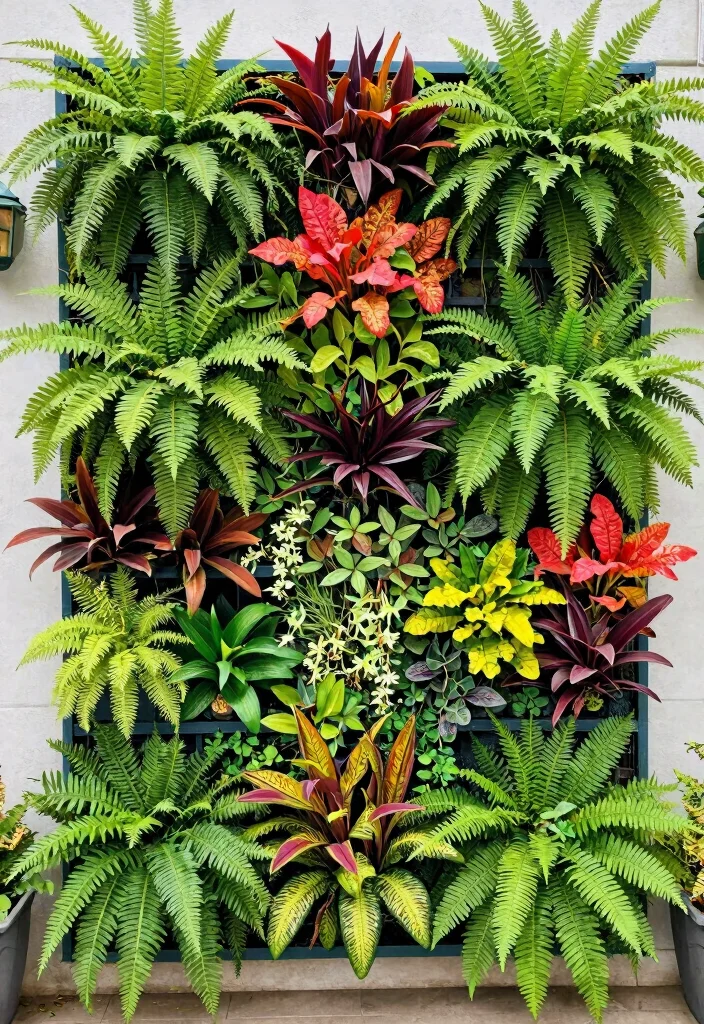 16 Climbing Plants Trellis Ideas With Vertical Beauty - 15. Living Wall Trellis 1