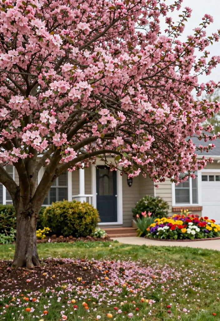 16 Landscape Trees Front Yard Ideas That Frame Your Home 12 16 Landscape Trees Front Yard Ideas That Frame Your Home - 12. Crabapple Tree 1