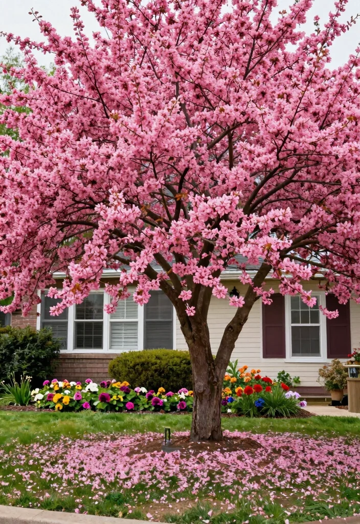 16 Landscape Trees Front Yard Ideas That Frame Your Home 4 16 Landscape Trees Front Yard Ideas That Frame Your Home - 4. Redbud Tree 1