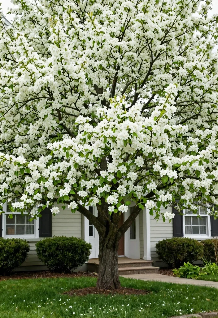 16 Landscape Trees Front Yard Ideas That Frame Your Home 6 16 Landscape Trees Front Yard Ideas That Frame Your Home - 6. Ornamental Pear 1