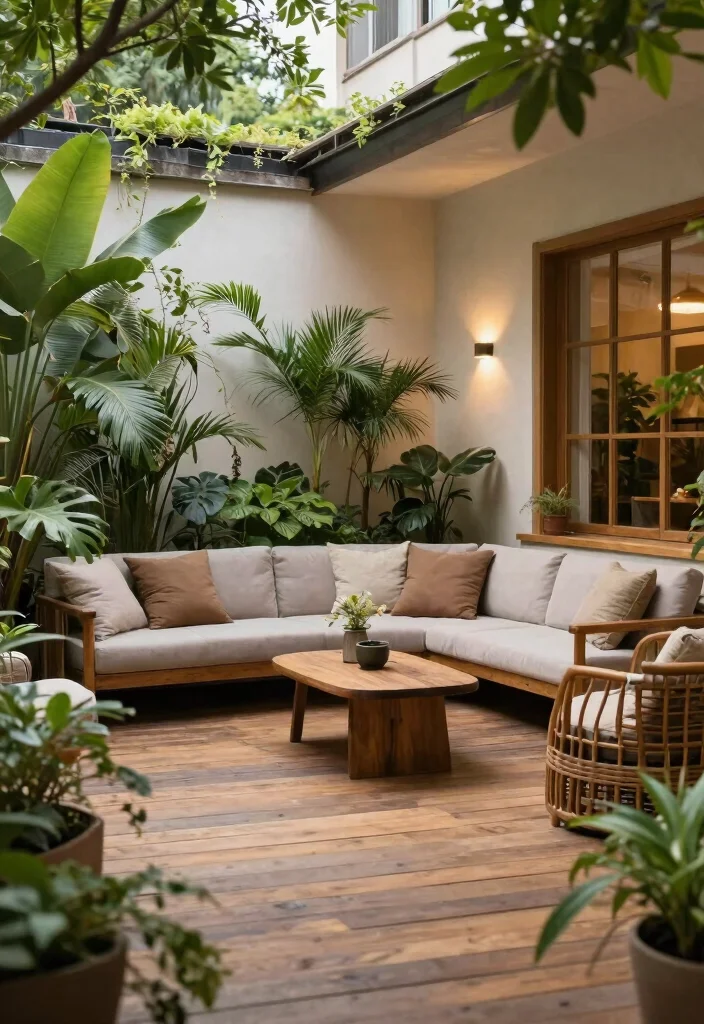 16 Minimal Front Yard Landscaping Ideas With Clean Modern Style - 15. Create an Outdoor Room 1