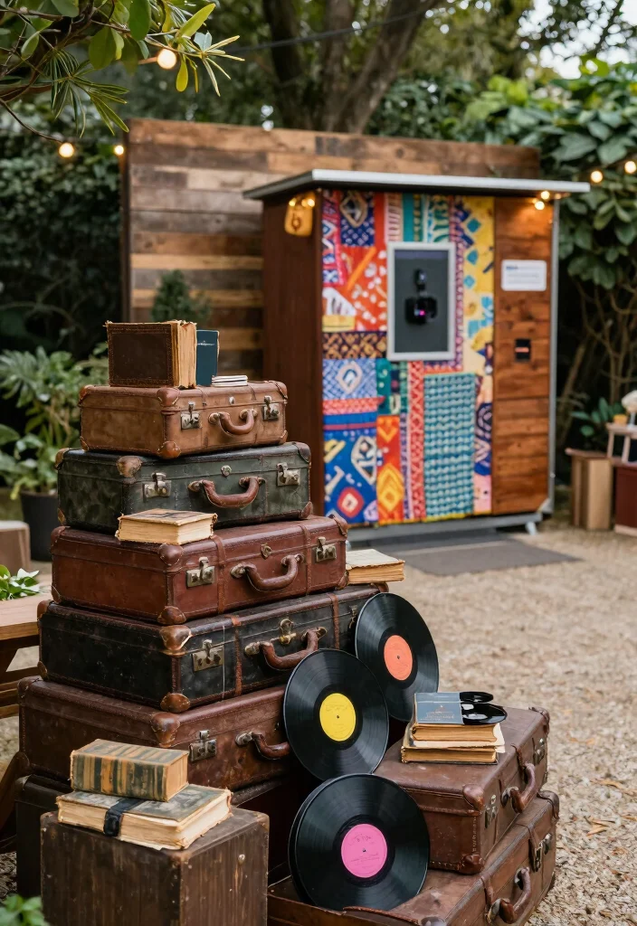 16 Outdoor Reception Ideas That Feel Magical & Memorable - 3. Unique Venue Decorations 1