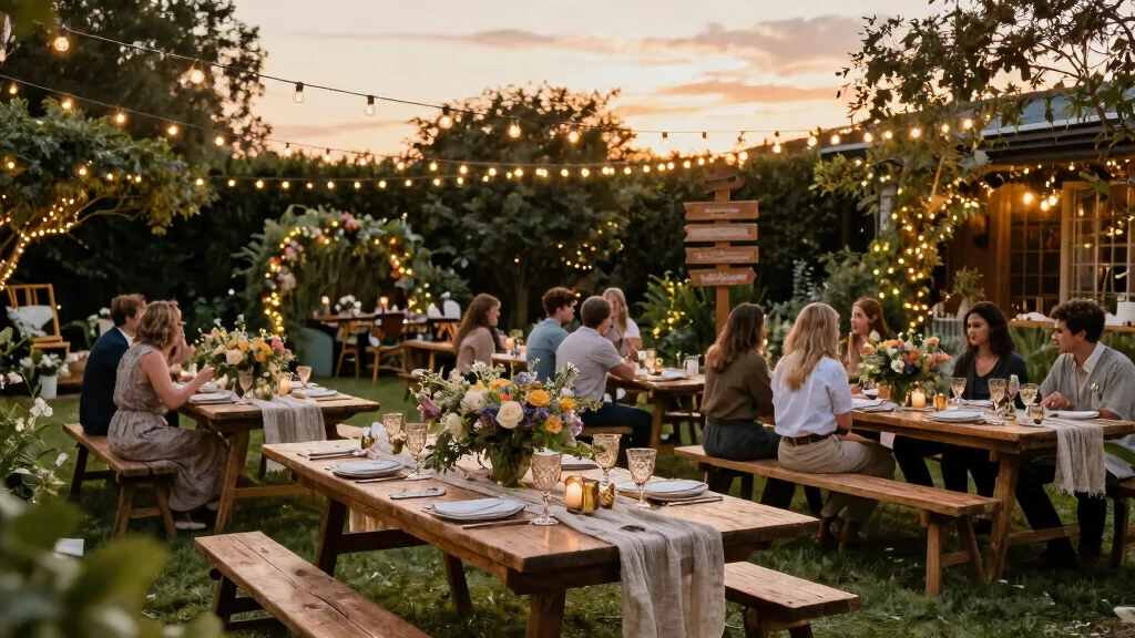 16 Outdoor Reception Ideas That Feel Magical & Memorable