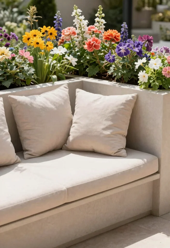 16 Pallet Planter Box Ideas With Rustic Charm 14 16 Pallet Planter Box Ideas With Rustic Charm - 14. Pallet Planter with Built-in Seating 1