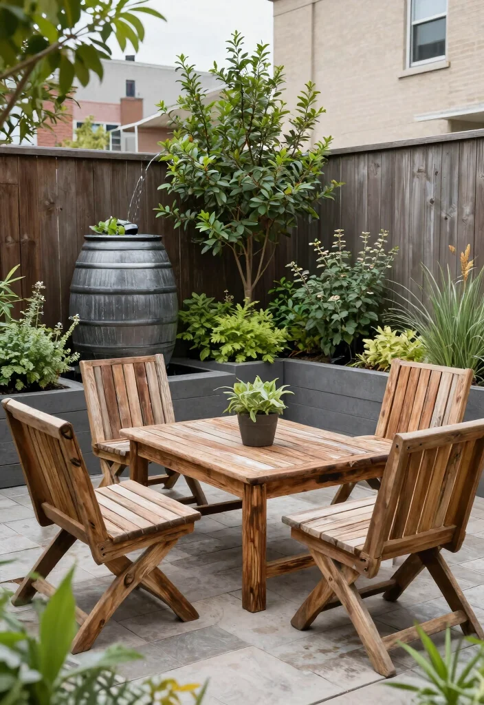 16 Patio Terrace Ideas With Stylish Outdoor Comfort - 15. Sustainable Practices for Eco-Friendly Patios 1