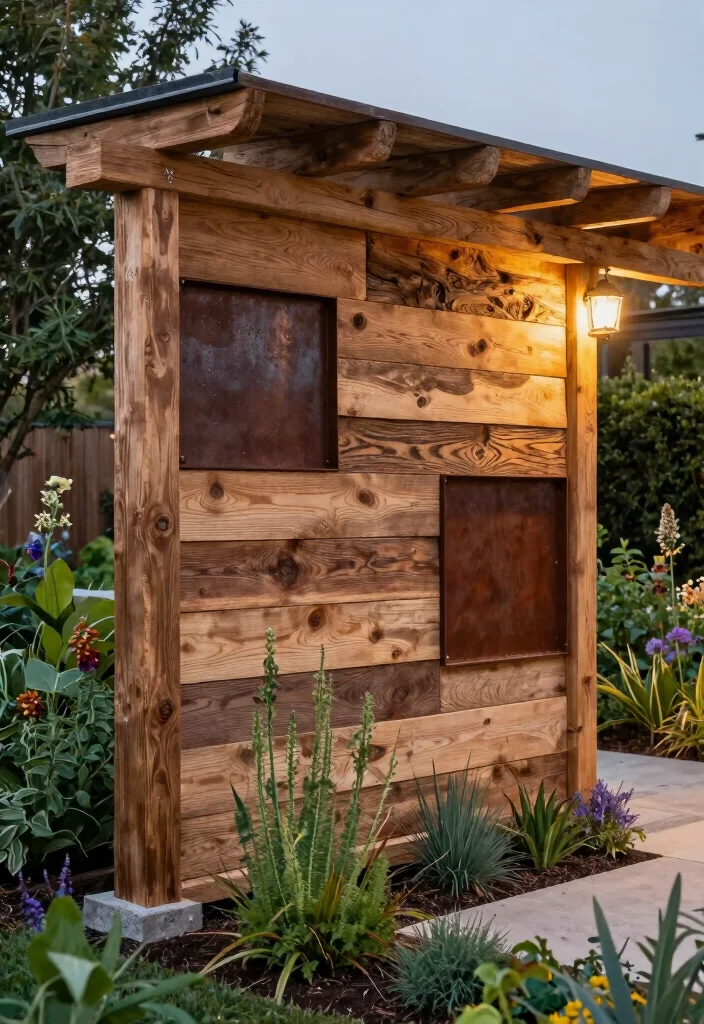 16 Pergola Wall Ideas That Add Privacy & Style - 15. Eco-Friendly Materials 1