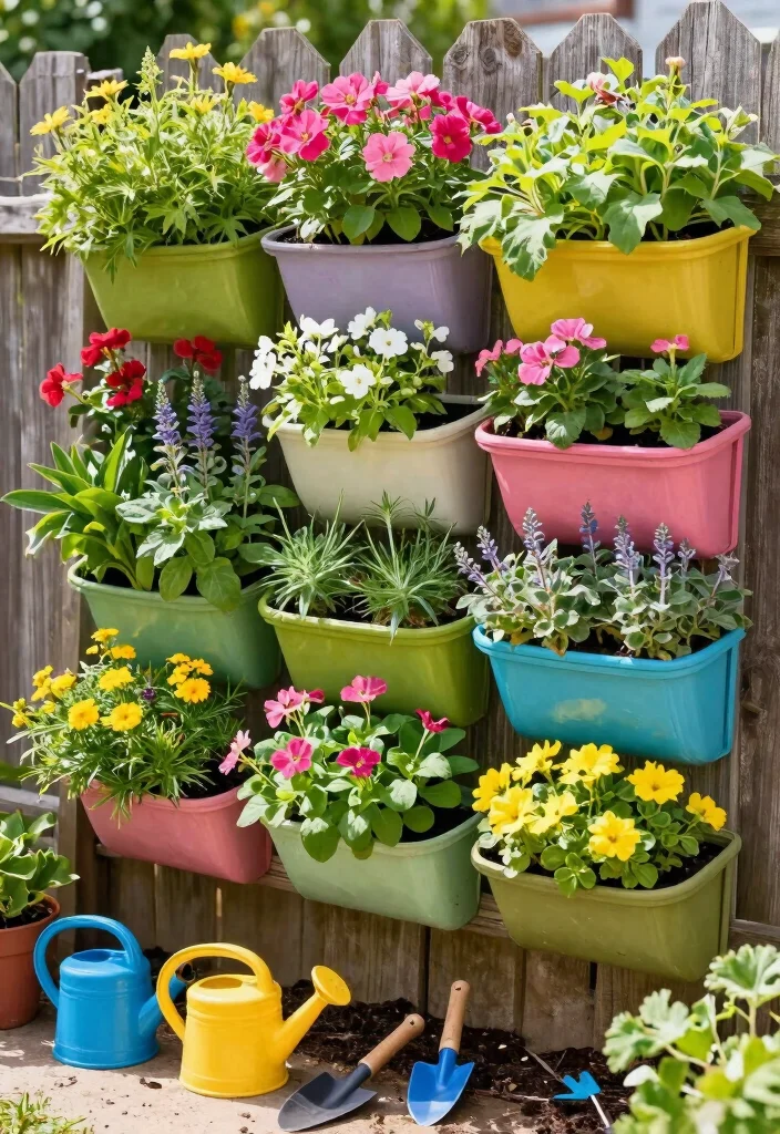 16 Small Outdoor Play Area Ideas Kids Will Love - 1. Vertical Garden Wall 1