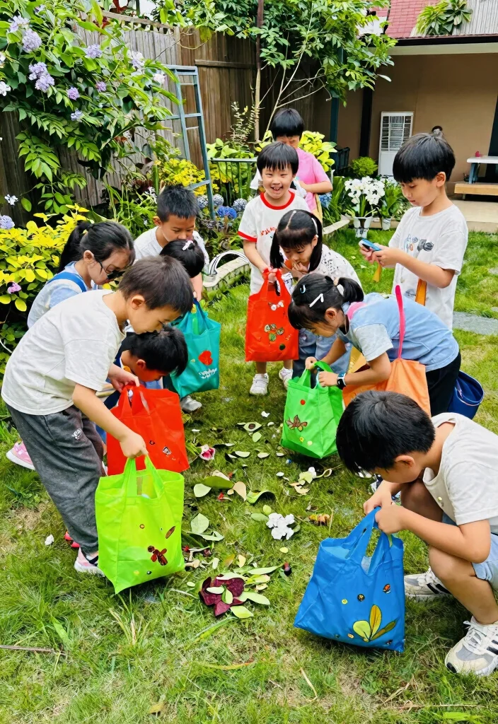 16 Small Outdoor Play Area Ideas Kids Will Love - 16. Nature Scavenger Hunt 1