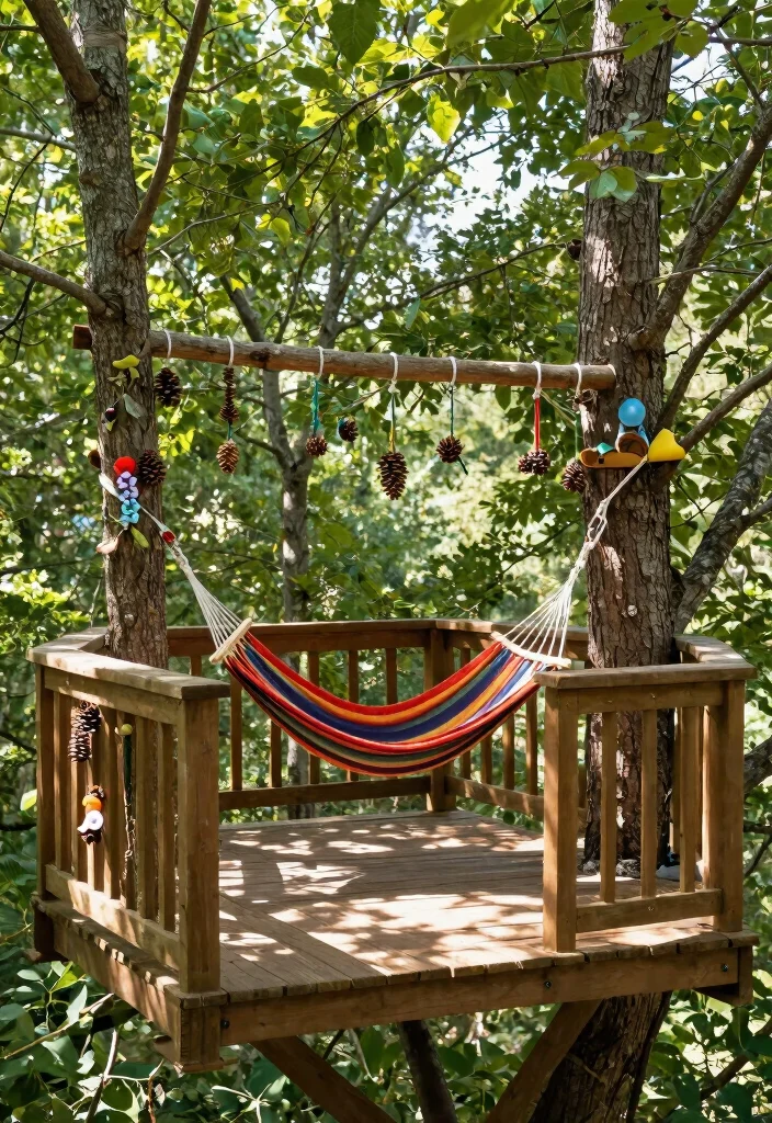 16 Small Outdoor Play Area Ideas Kids Will Love - 3. Treetop Hideaway 1