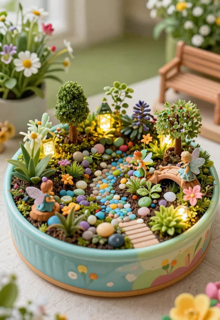 16 Small Outdoor Play Area Ideas Kids Will Love - 5. Magical Fairy Garden 1