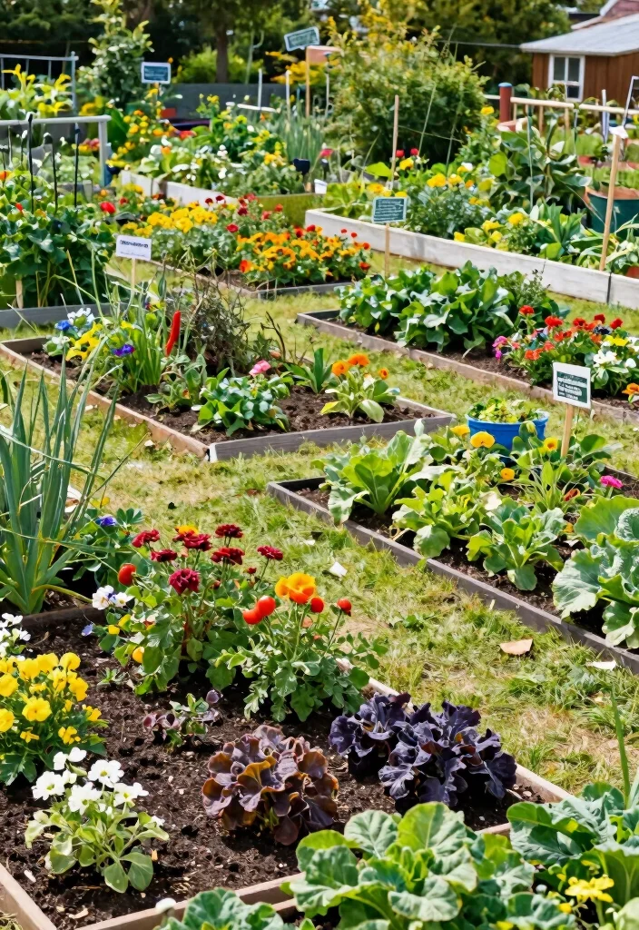 17 Front Yard Garden Bed Ideas With Lush Layered Beauty 17 17 Front Yard Garden Bed Ideas With Lush Layered Beauty - 17. Community Garden Appeal 1