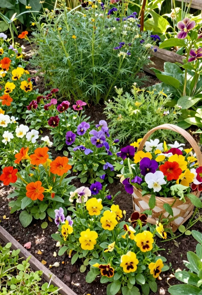 17 Front Yard Garden Bed Ideas With Lush Layered Beauty 4 17 Front Yard Garden Bed Ideas With Lush Layered Beauty - 4. Edible Flower Beds 1