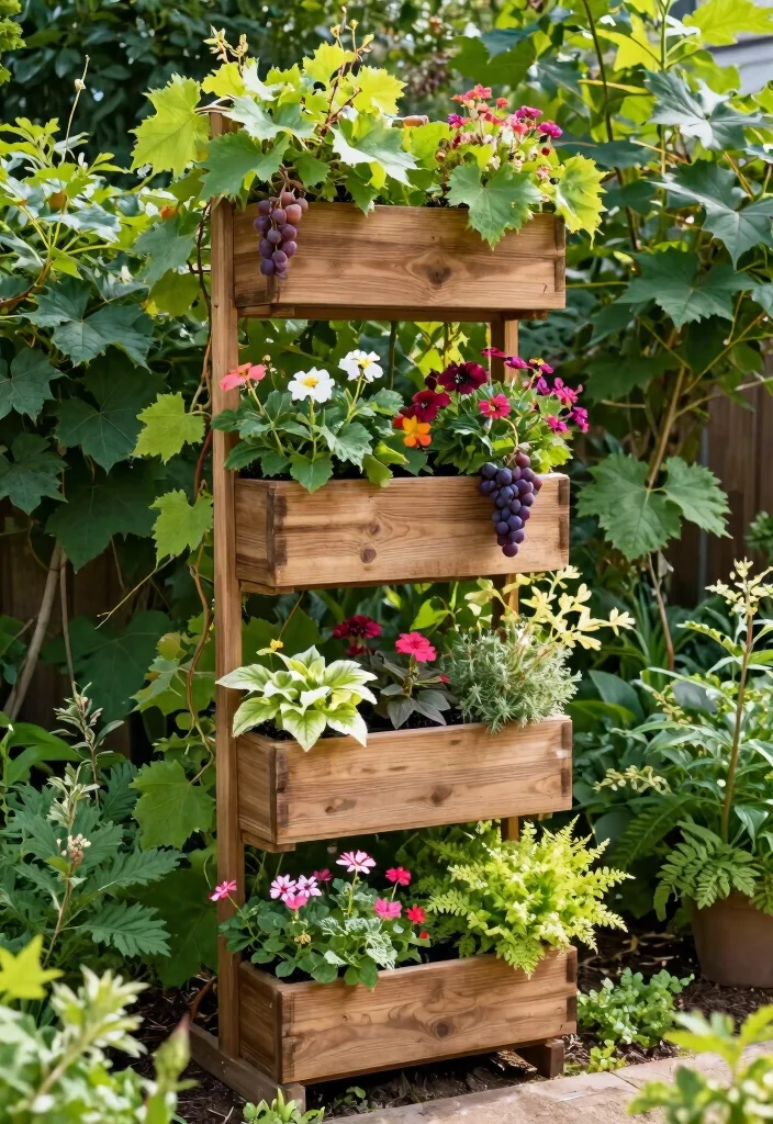 17 Grape Vines Trellis Ideas With Vineyard Vibes 9 17 Grape Vines Trellis Ideas With Vineyard Vibes - 10. DIY Vertical Planter Trellis 1