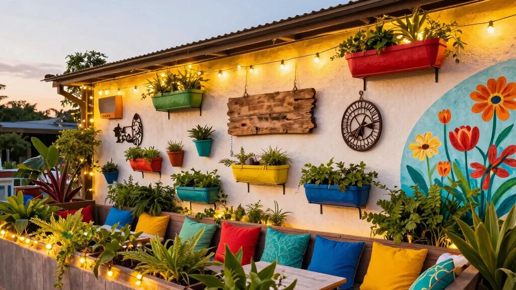 17 Patio Wall Decor Outdoor Ideas That Add Personality