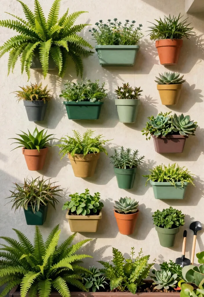 17 Terrace Garden 2026 Trending Ideas With Lush Urban Greenery - 1. Vertical Gardens: Space-Saving Marvels 1
