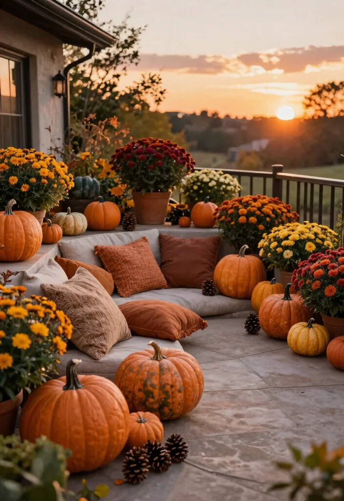 17 Terrace Garden 2026 Trending Ideas With Lush Urban Greenery - 14. Seasonal Decor Elements 1