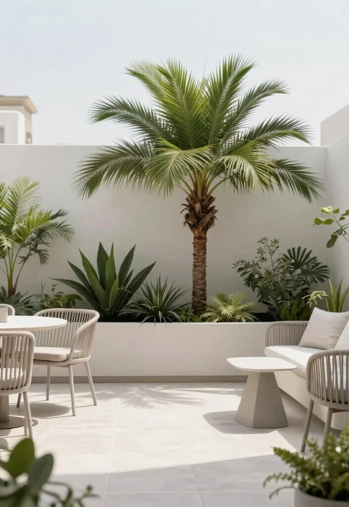 17 Terrace Garden 2026 Trending Ideas With Lush Urban Greenery - 16. Minimalist Design with Green Accents 1