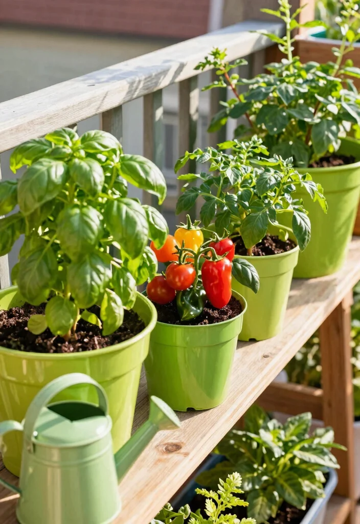 17 Terrace Garden 2026 Trending Ideas With Lush Urban Greenery - 2. Edible Balcony Plants for Fresh Flavors 1