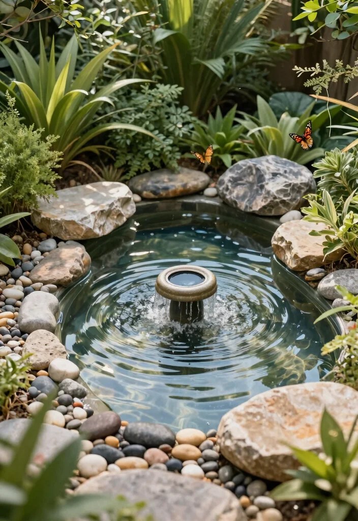 17 Terrace Garden 2026 Trending Ideas With Lush Urban Greenery - 6. Sustainable Water Features 1