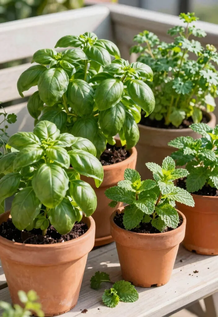 17 Terrace Garden 2026 Trending Ideas With Lush Urban Greenery - 9. Aromatic Herb Gardens 1