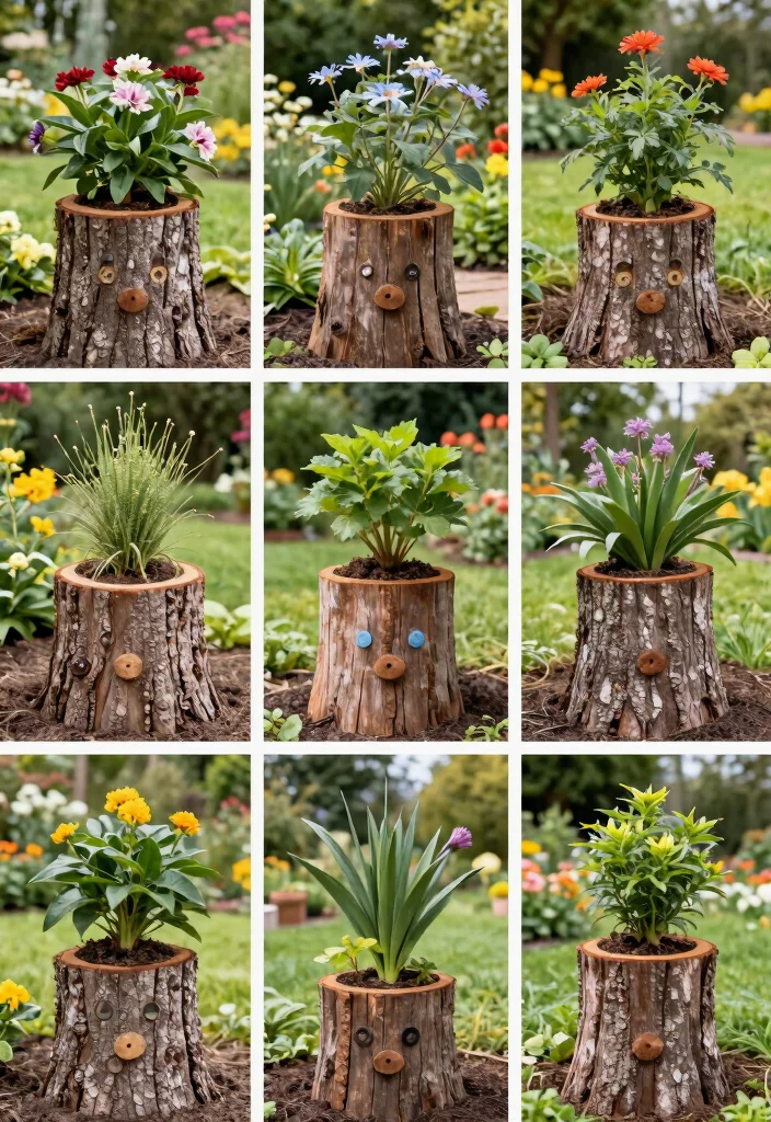 17 Tree Stump Planter Ideas With Natural Character - Conclusion 1