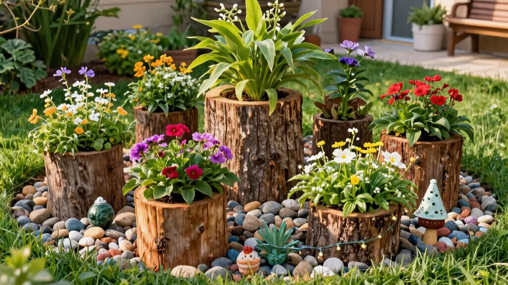 17 Tree Stump Planter Ideas With Natural Character