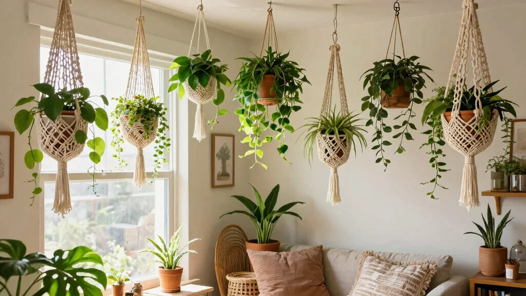 18 Crochet Hanging Planter Ideas With Boho Detail