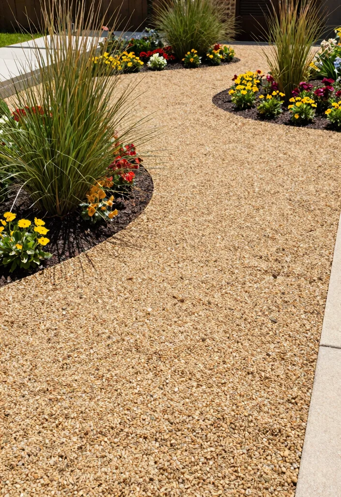 18 Front Yard Landscaping on a Budget Ideas That Look Expensive - 16. Use Decorative Gravel 1