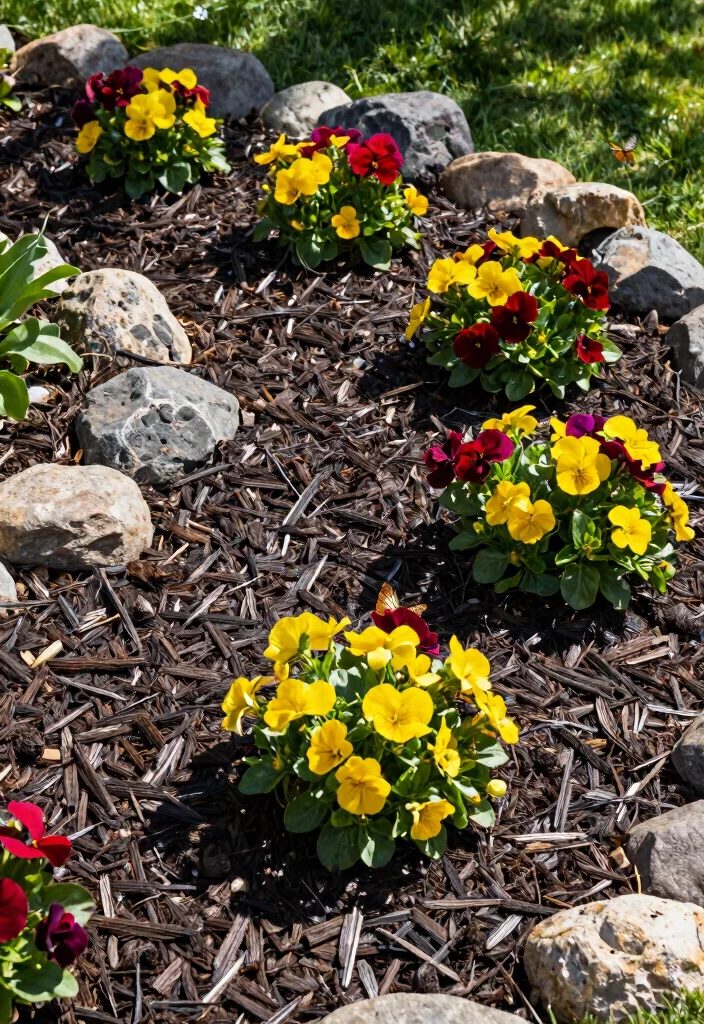 18 Front Yard Landscaping on a Budget Ideas That Look Expensive - 4. Mulch Magic 1