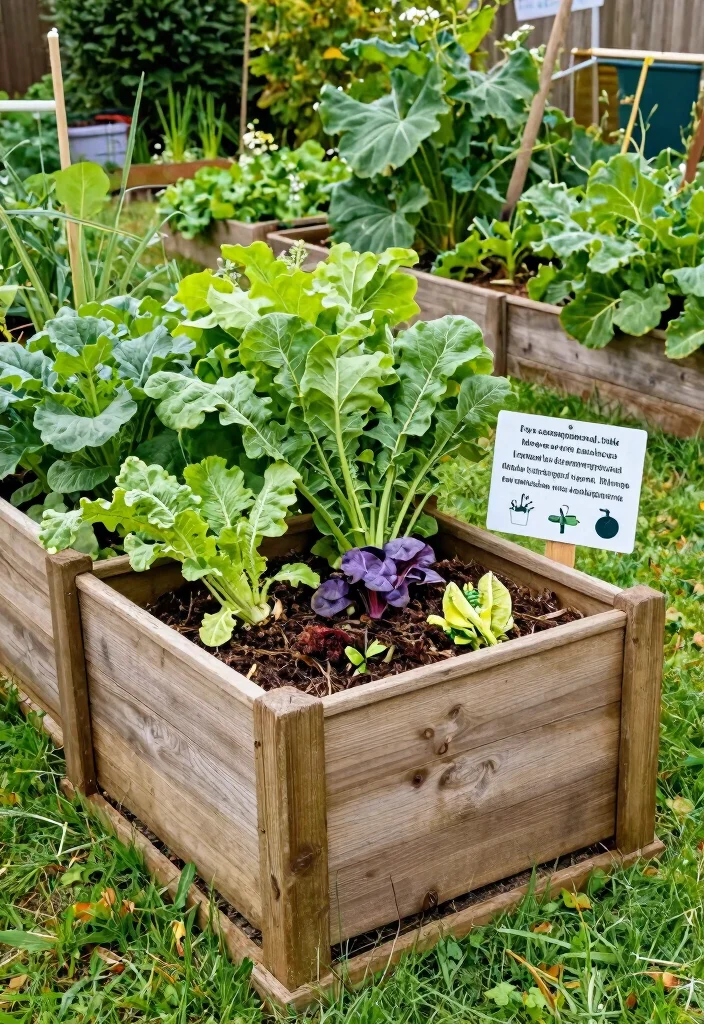 18 Front Yard Vegetable Garden Ideas With Fresh Harvest Style - 11. Composting Corner for Sustainable Practices 1