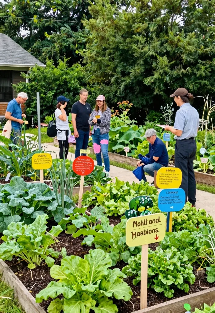 18 Front Yard Vegetable Garden Ideas With Fresh Harvest Style - 18. Educational Demonstration Gardens 1