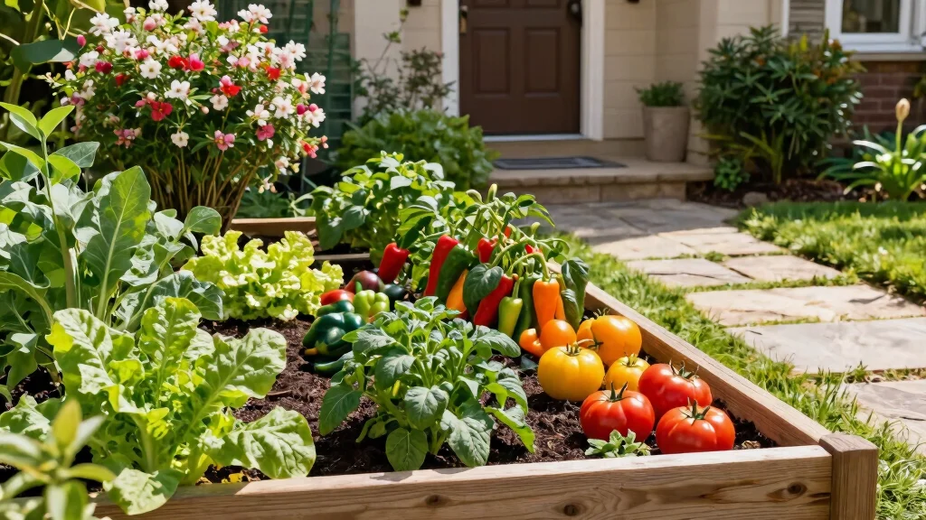18 Front Yard Vegetable Garden Ideas With Fresh Harvest Style