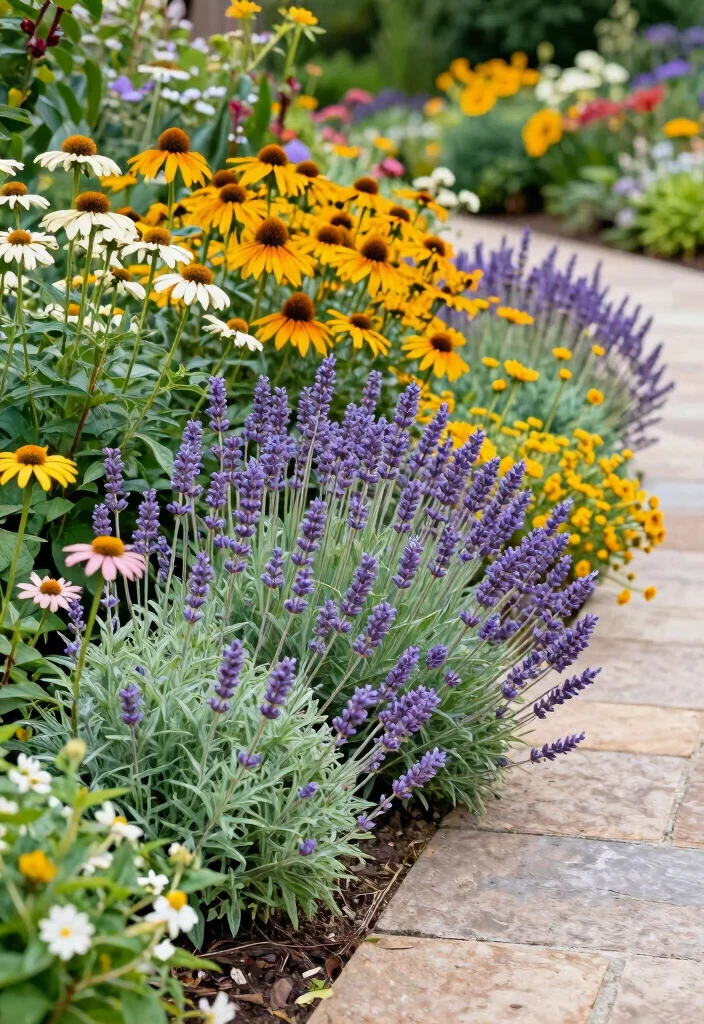 18 Low Maintenance Landscaping Front Yard Ideas That Stay Beautiful - 4. Drought-Resistant Perennials 1