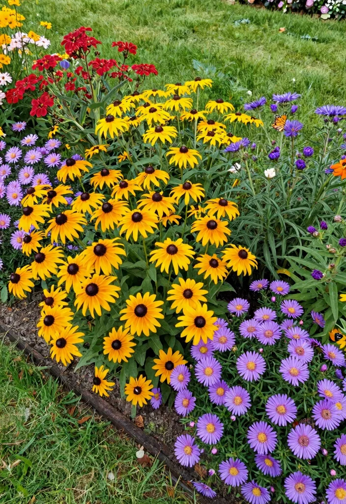 18 Low Maintenance Landscaping Front Yard Ideas That Stay Beautiful - 8. Native Flower Beds 1