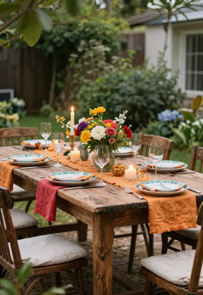 18 Mexican Patio Hacienda Style Ideas With Warm Rustic Flair 10 18 Mexican Patio Hacienda Style Ideas With Warm Rustic Flair - 10. Outdoor Dining Areas 1