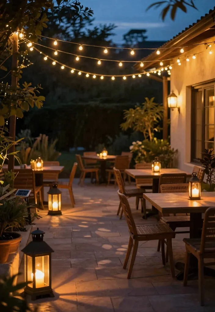 18 Mexican Patio Hacienda Style Ideas With Warm Rustic Flair 9 18 Mexican Patio Hacienda Style Ideas With Warm Rustic Flair - 9. Creative Lighting Solutions 1
