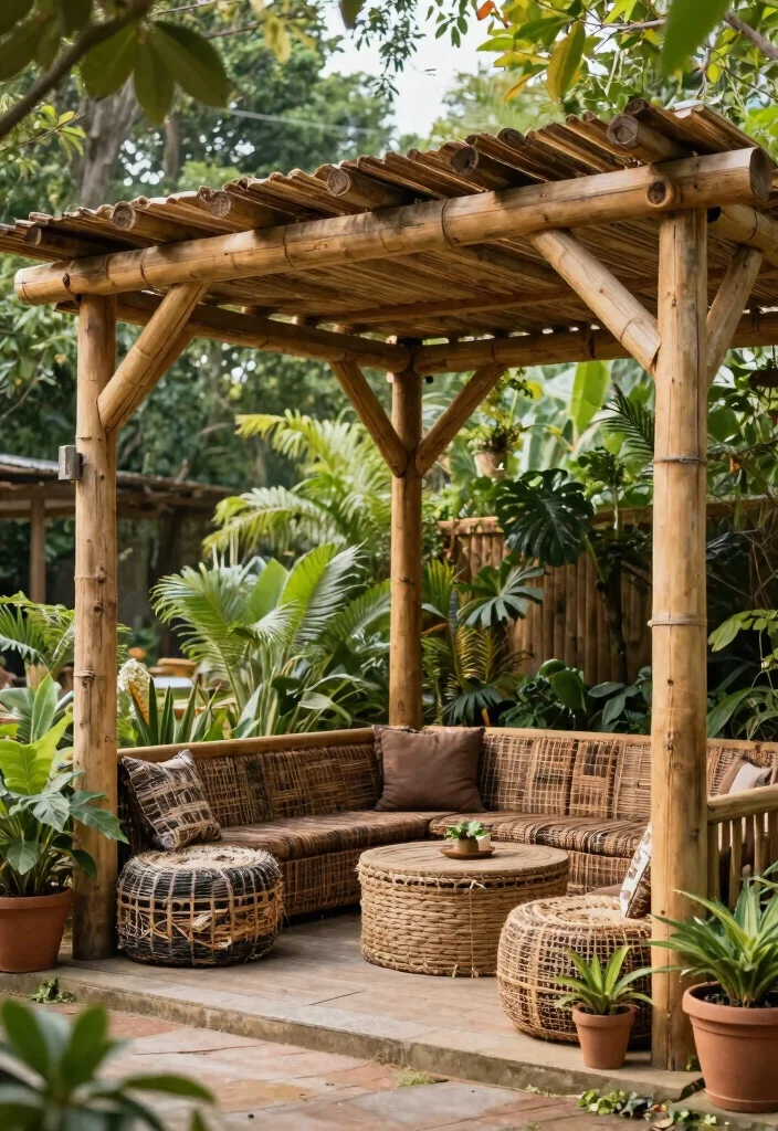 18 Pergola Holz Modern Ideas With Sleek Wood Design - 7. Eco-Friendly Materials 1