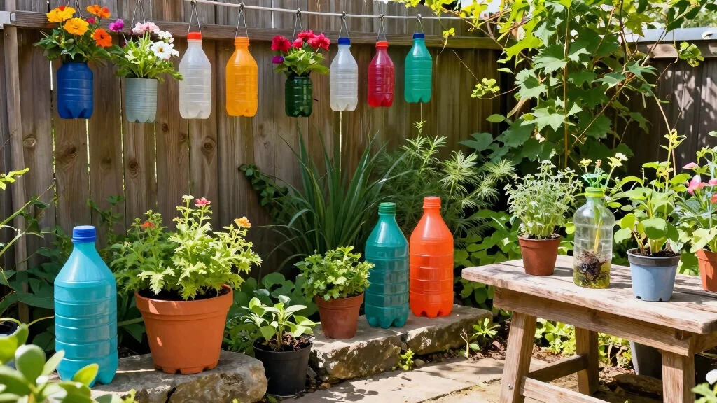 18 Plastic Bottle Planter Ideas With Creative DIY Style