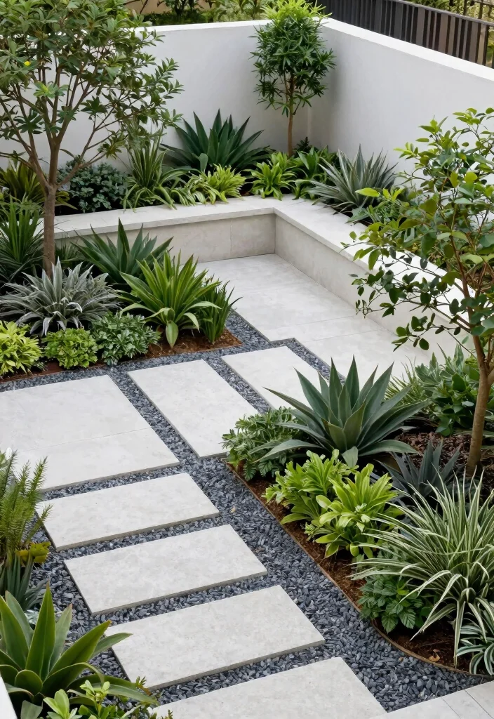18 Simple Terrace Ideas That Feel Clean & Relaxed - 11. Thoughtful Landscaping 1