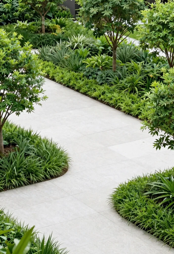 18 Simple Terrace Ideas That Feel Clean & Relaxed - 8. Green Edges 1