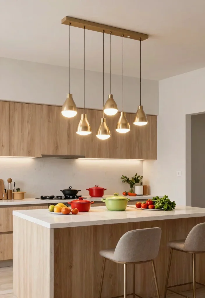 10 Mini Lamps for Kitchen Counter Spaces That Don't Take Up Room - 4. Pendant Lights: Miniature Versions for Big Impact 1