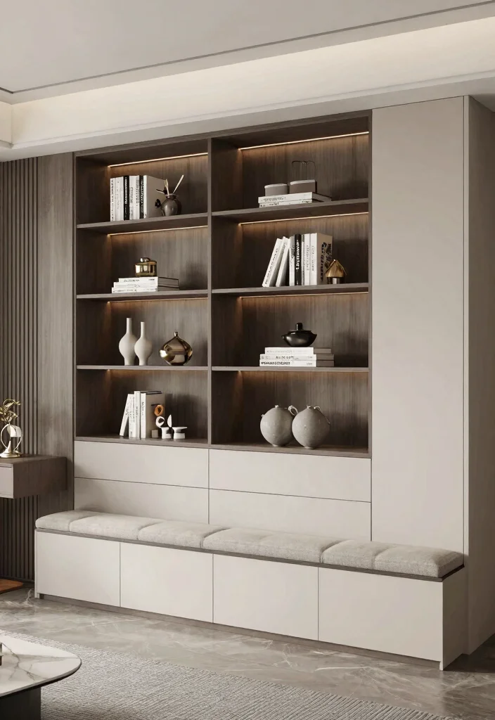 12 Bookshelves With Bench Seating for Small Spaces and Tight Corners - 12. Smart Storage Solutions 1