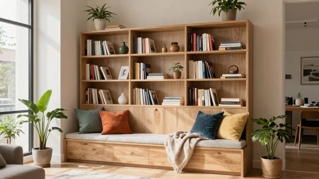 12 Bookshelves With Bench Seating for Small Spaces and Tight Corners